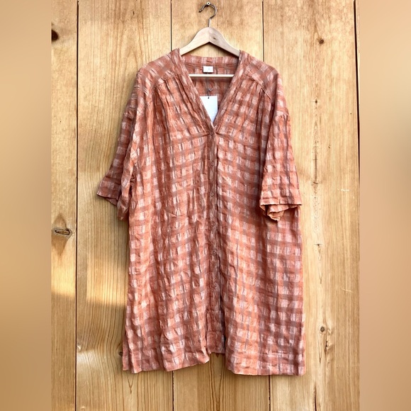 Poetry NWT Rust Orange Top Dress Sz 18 - Picture 1 of 8